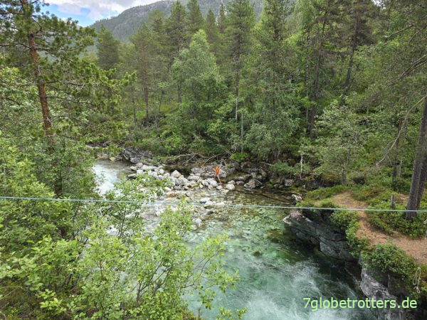 Badestelle am Brandsetelvi Badestelle am Brandsetelvi