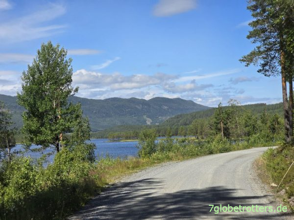 Piste Haugelva in Norwegen Piste Haugelva in Norwegen