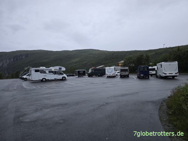 Wohnmobilstellplatz Vøringsfossen Wohnmobilstellplatz Vøringsfossen