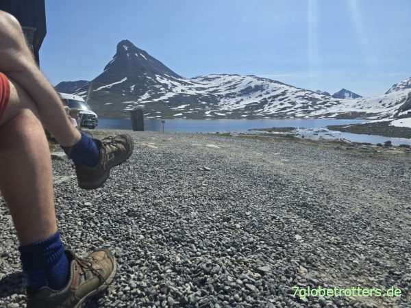 Bergschuhe f&uuml;r die Besteigung der Kyrkja