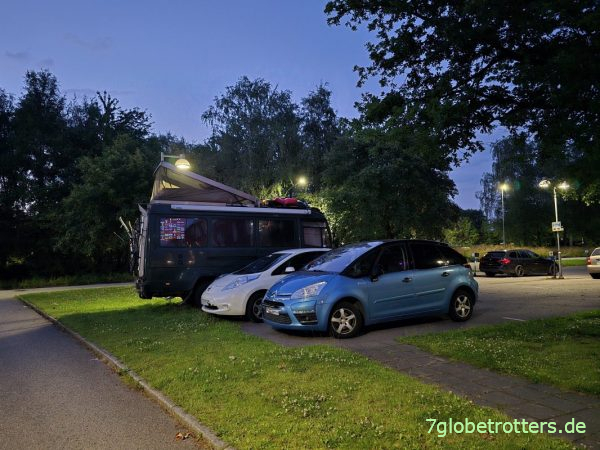 Innerst&auml;dtischer Stellplatz &Ouml;rebro