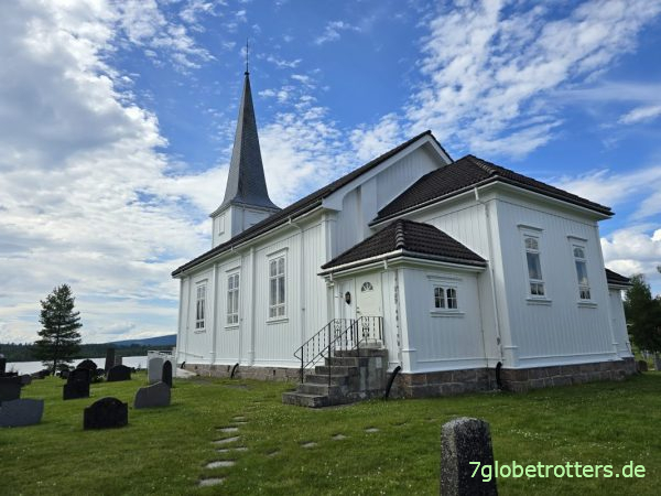 Kirche Finnskogen &Aring;snes in Norwegen