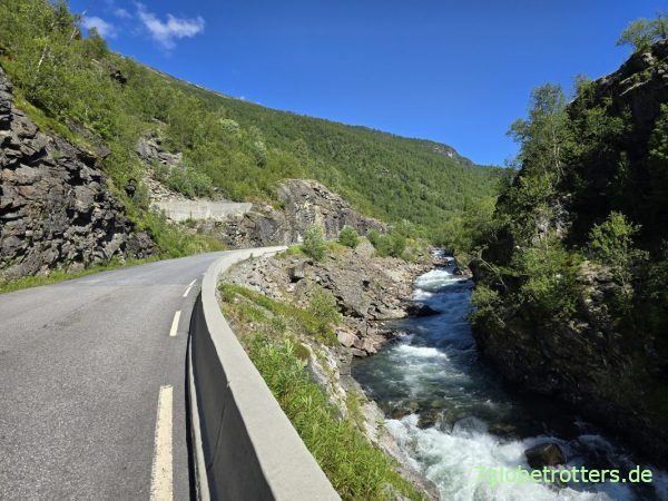 Lachsfluss Smeddalselvi am Kungsvegen
