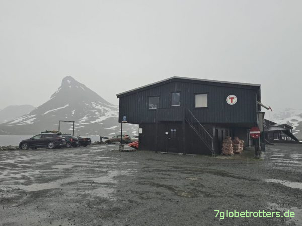 Leirah&uuml;tte um 19.31 Uhr im Regen