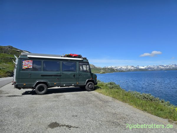 Mercedes 711D am Tyin-See