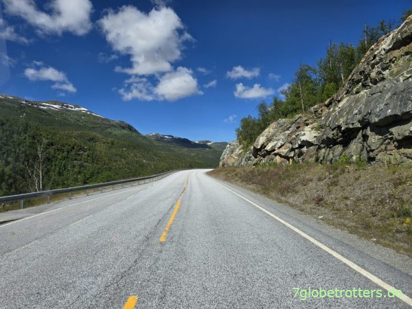 Schnellstra&szlig;e E16 von Bergen nach Oslo