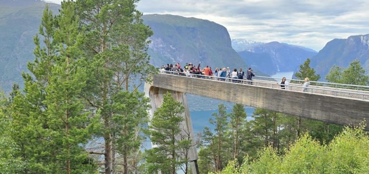 Stegastein und Aurlandsfjord