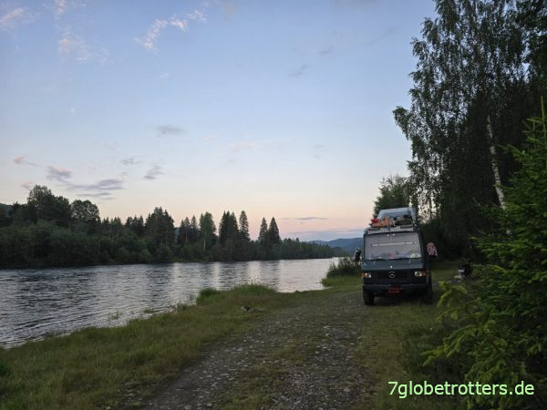 Stellplatz am Klar&auml;lven bei Syssleb&auml;ck