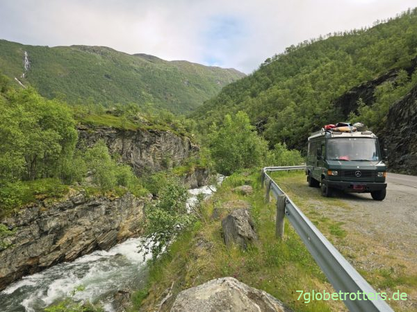 Stellplatz am Lachsfluss Smeddalselvi Stellplatz am Lachsfluss Smeddalselvi