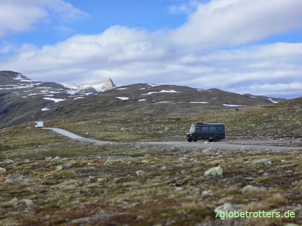 Stellplatz am Snøvegen im Aurlandsfjell Stellplatz am Snøvegen im Aurlandsfjell