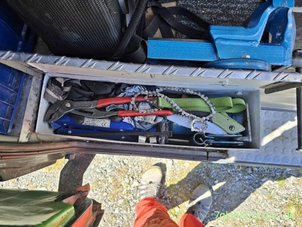 Werkzeugkasten im Wohnmobil