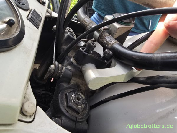 Lenker erhöhen mit Adaptern von MV Lenker erhöhen mit Adaptern von MV